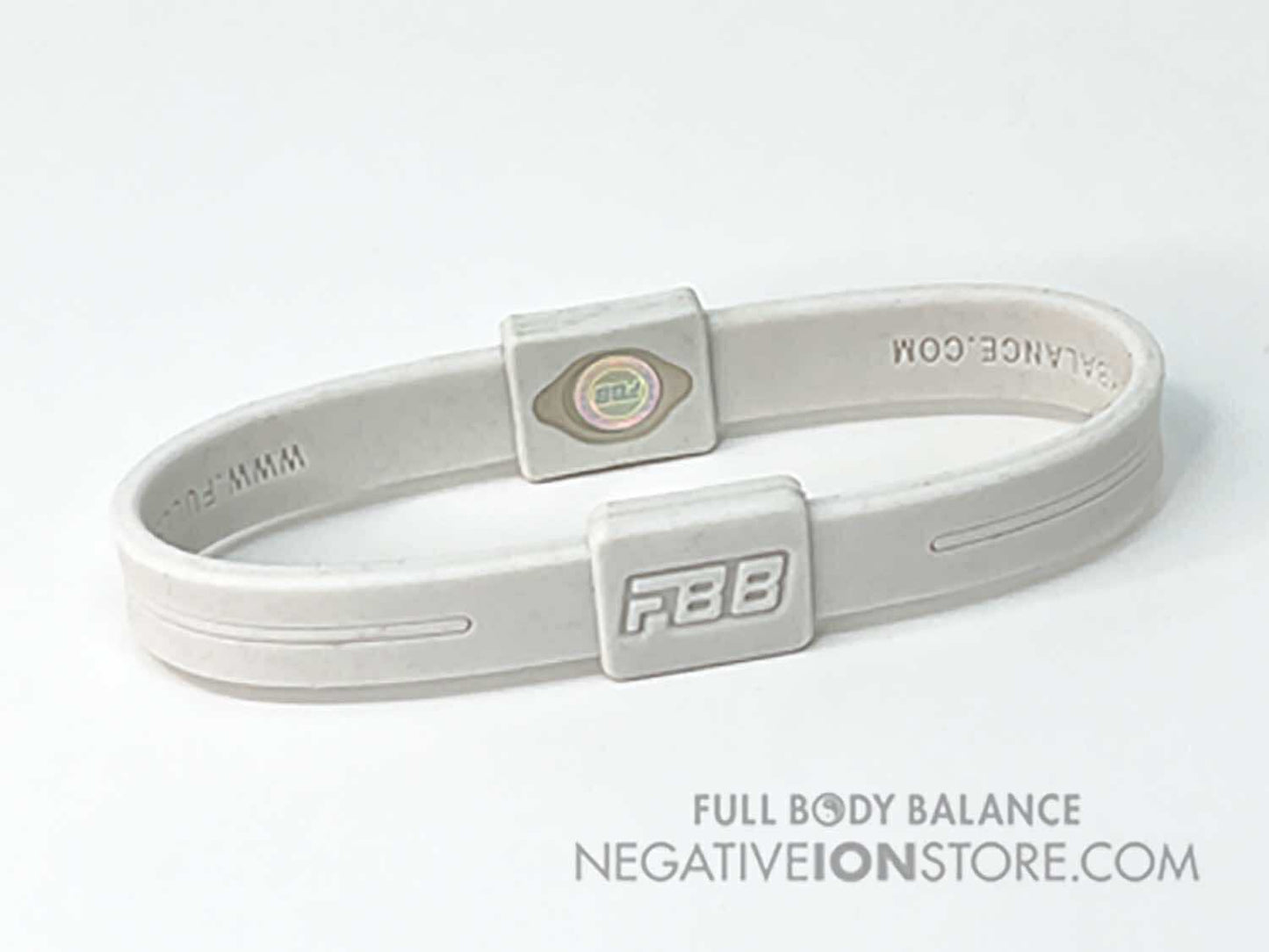 FBB Negative Ion Grouding Earthing Band White Extra Large