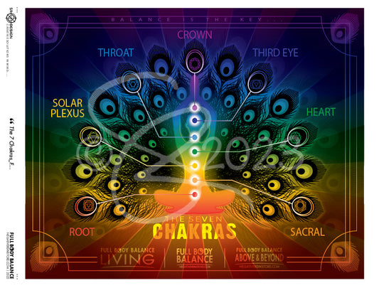 SR Designs  |  The 7 Chakras F Design by Steve Roberts