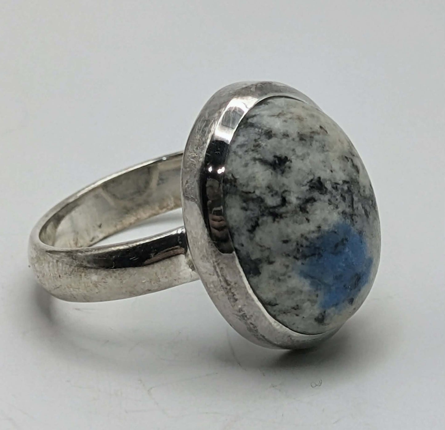 K2 Jasper - Sterling Silver 925 - Size 7 Ring