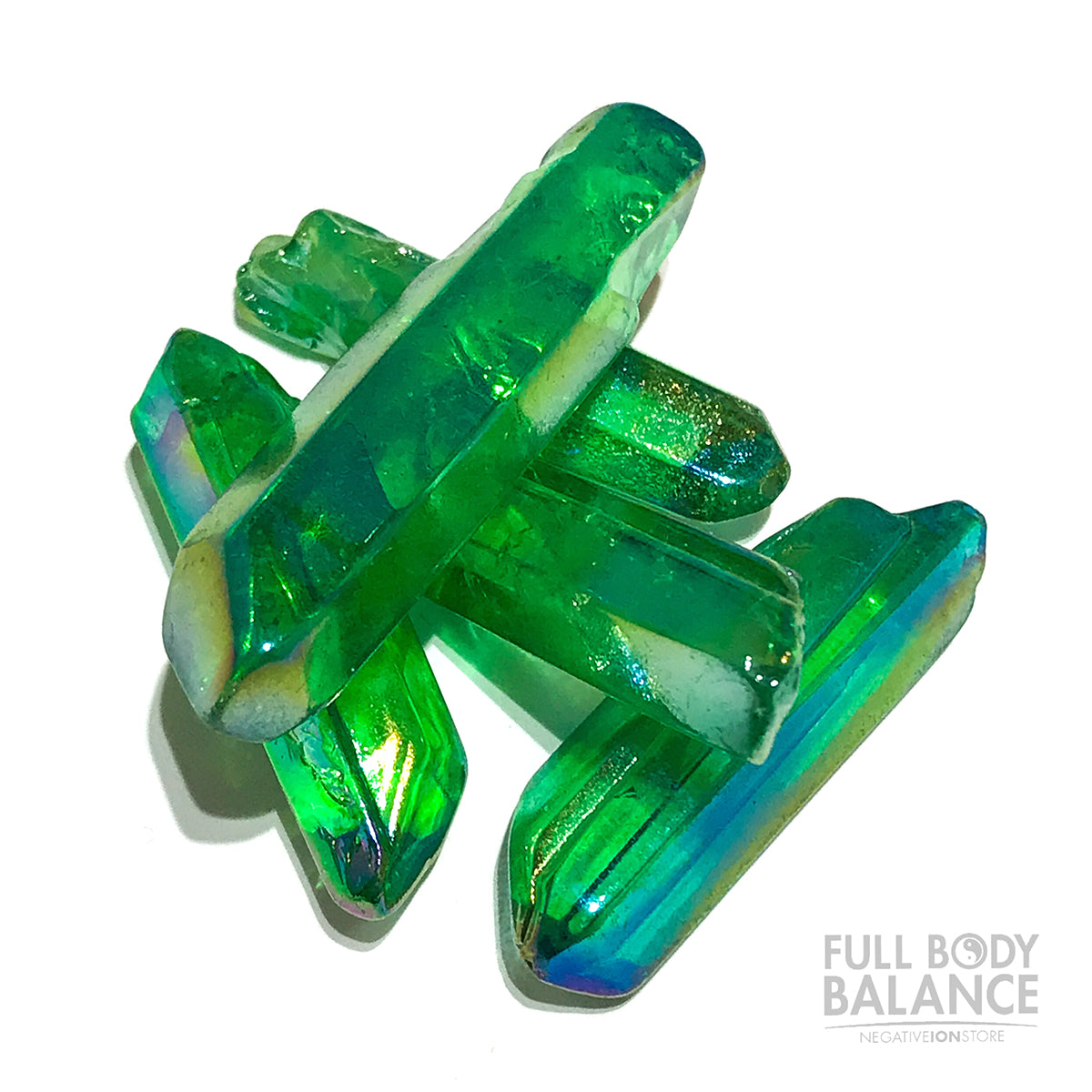 Aura Quartz Points Tumbled