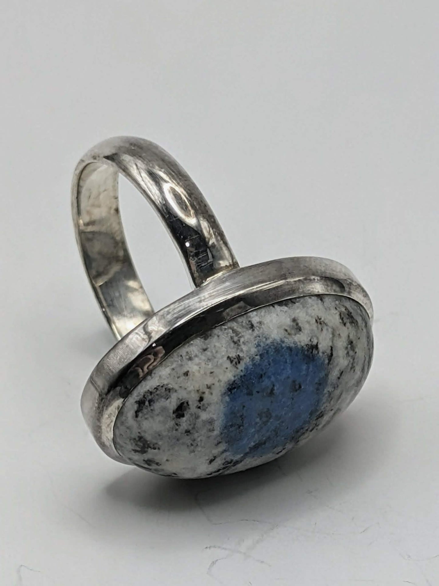 K2 Jasper Sterling Silver 925 Size 8 Ring Oval