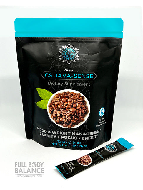 Java Instant Coffee CS Java-Sense Instant Coffee Packets 30 Count – Negative Ion Store
