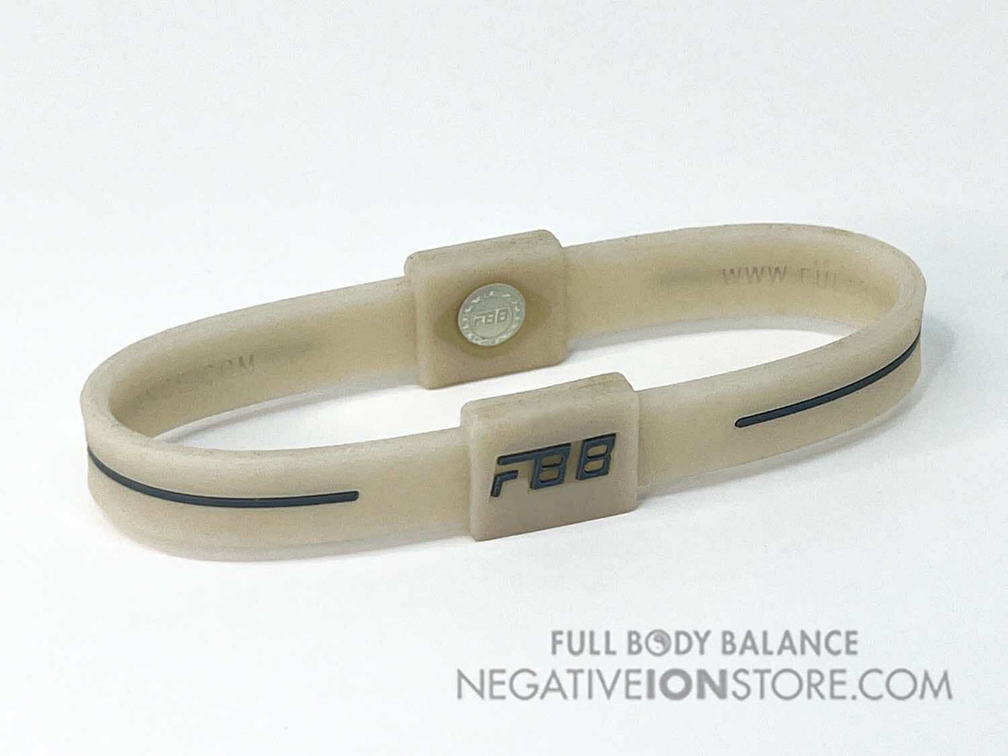 FBB Negative Ion Grouding Earthing Band Clear and Black Extra Large