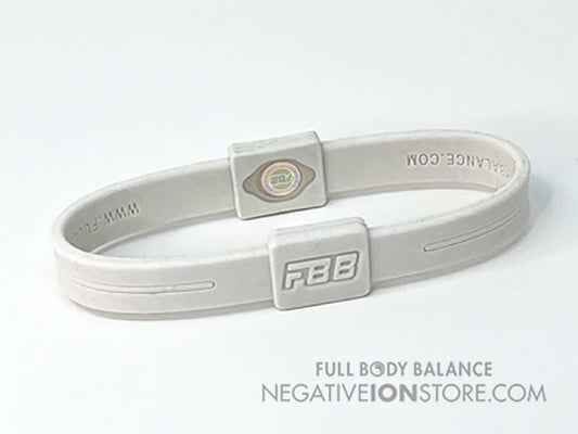 FBB Negative Ion Grouding Earthing Band White Extra Large