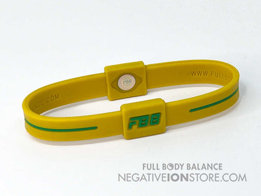 FBB Negative Ion Grouding Earthing Band Yellow and Green Extra Large