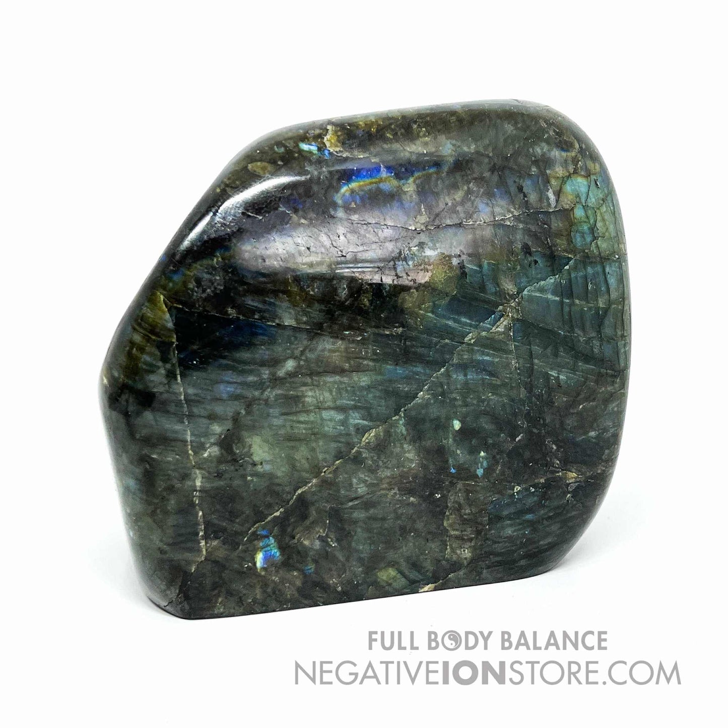 Labradorite Freeform Polished Crystal 4 inch by 2 inch by 3.5 inch Grade A