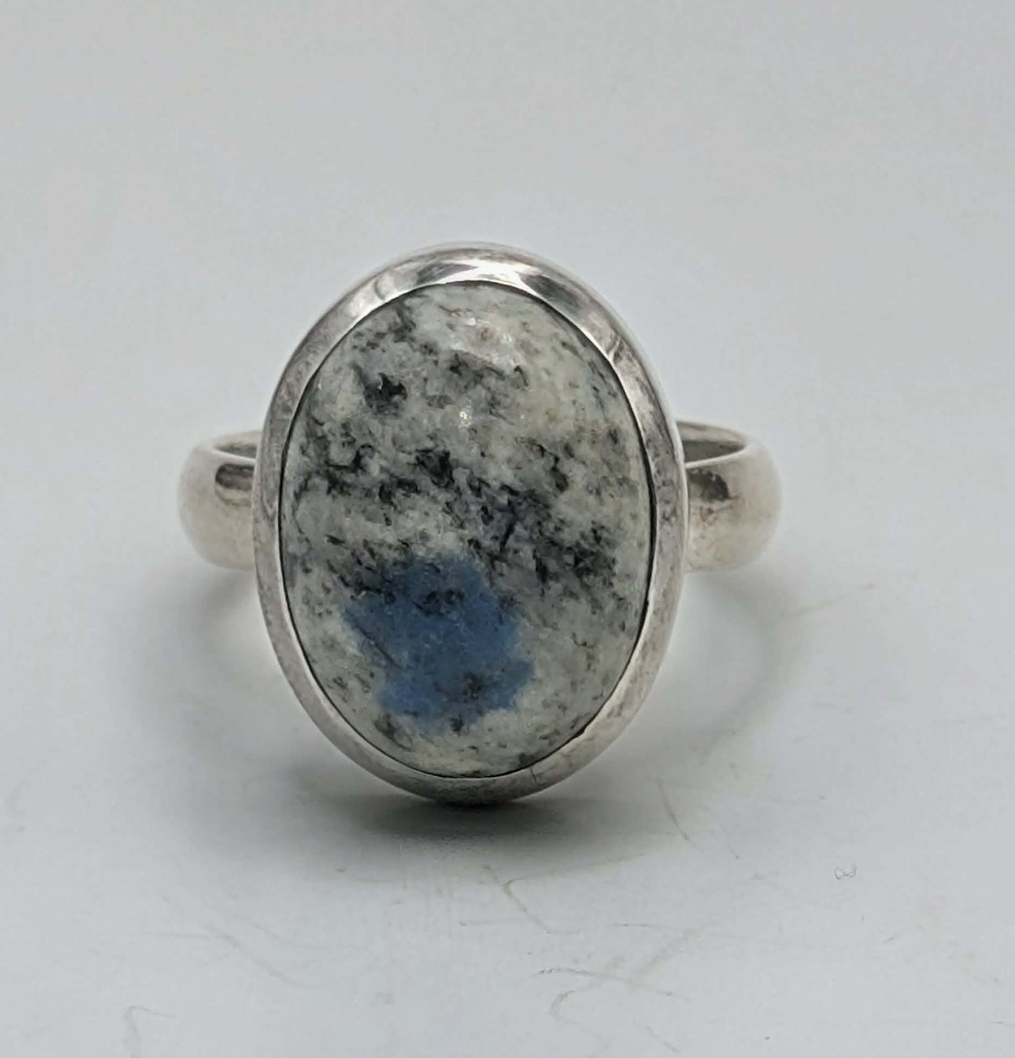 K2 Jasper - Sterling Silver 925 - Size 7 Ring