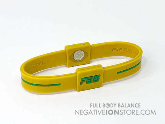 FBB Negative Ion Grounding Earthing Band Yellow and Green