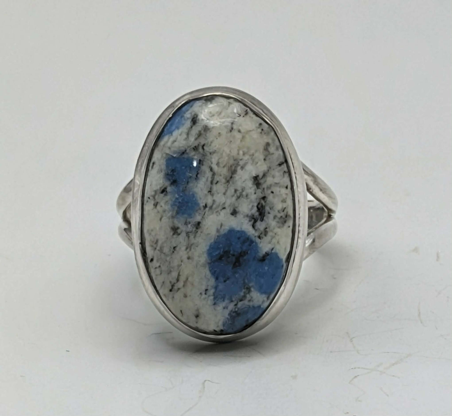 K2 Jasper - Sterling Silver 925 - Size 8 Ring