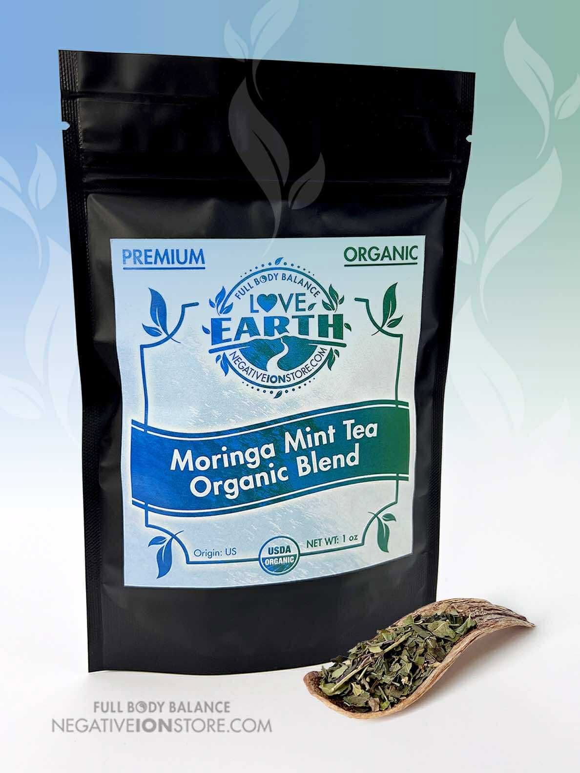Love Earth Moringa Mint Tea Organic Blend