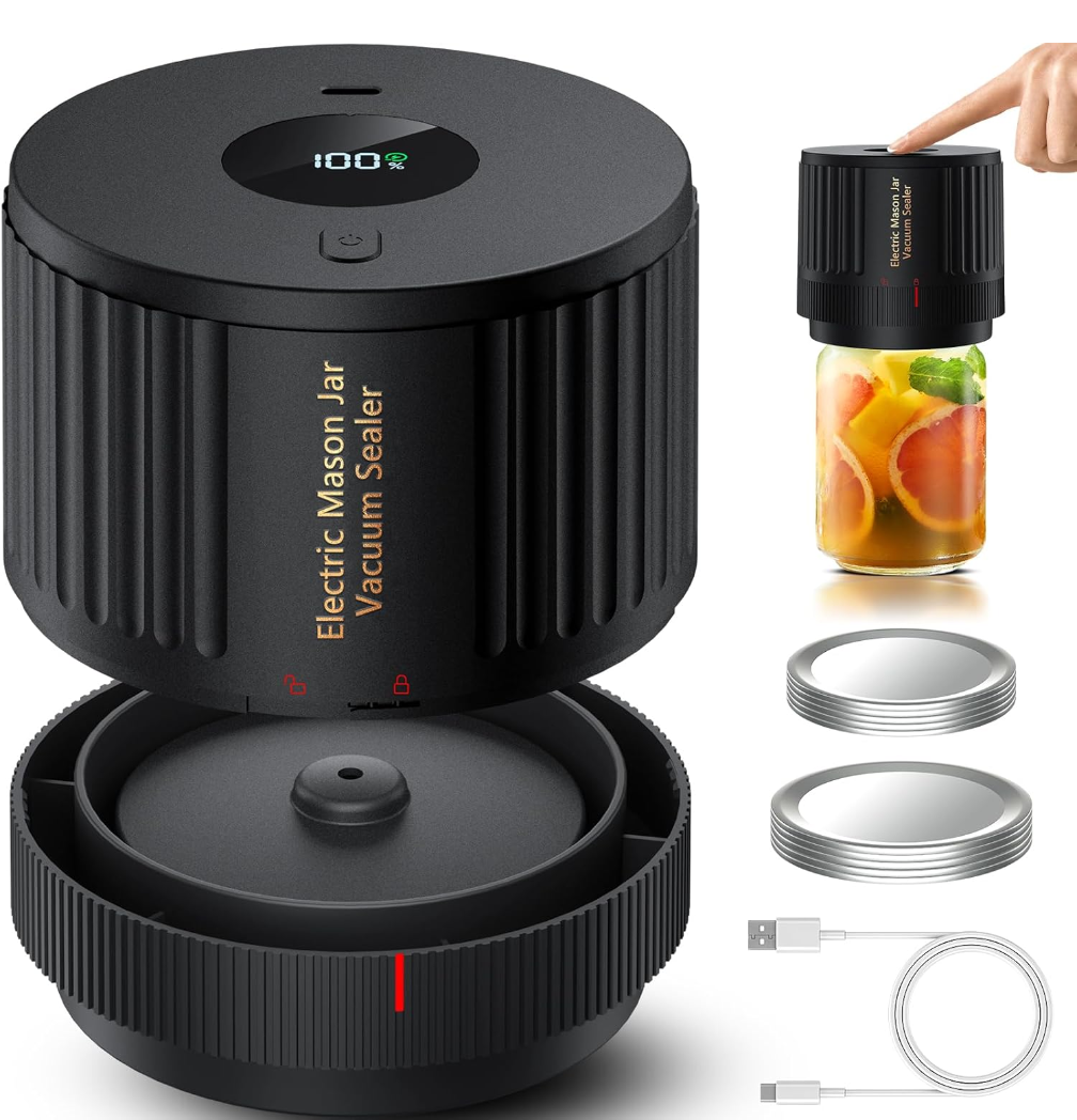 best mason jar vacuum sealer 