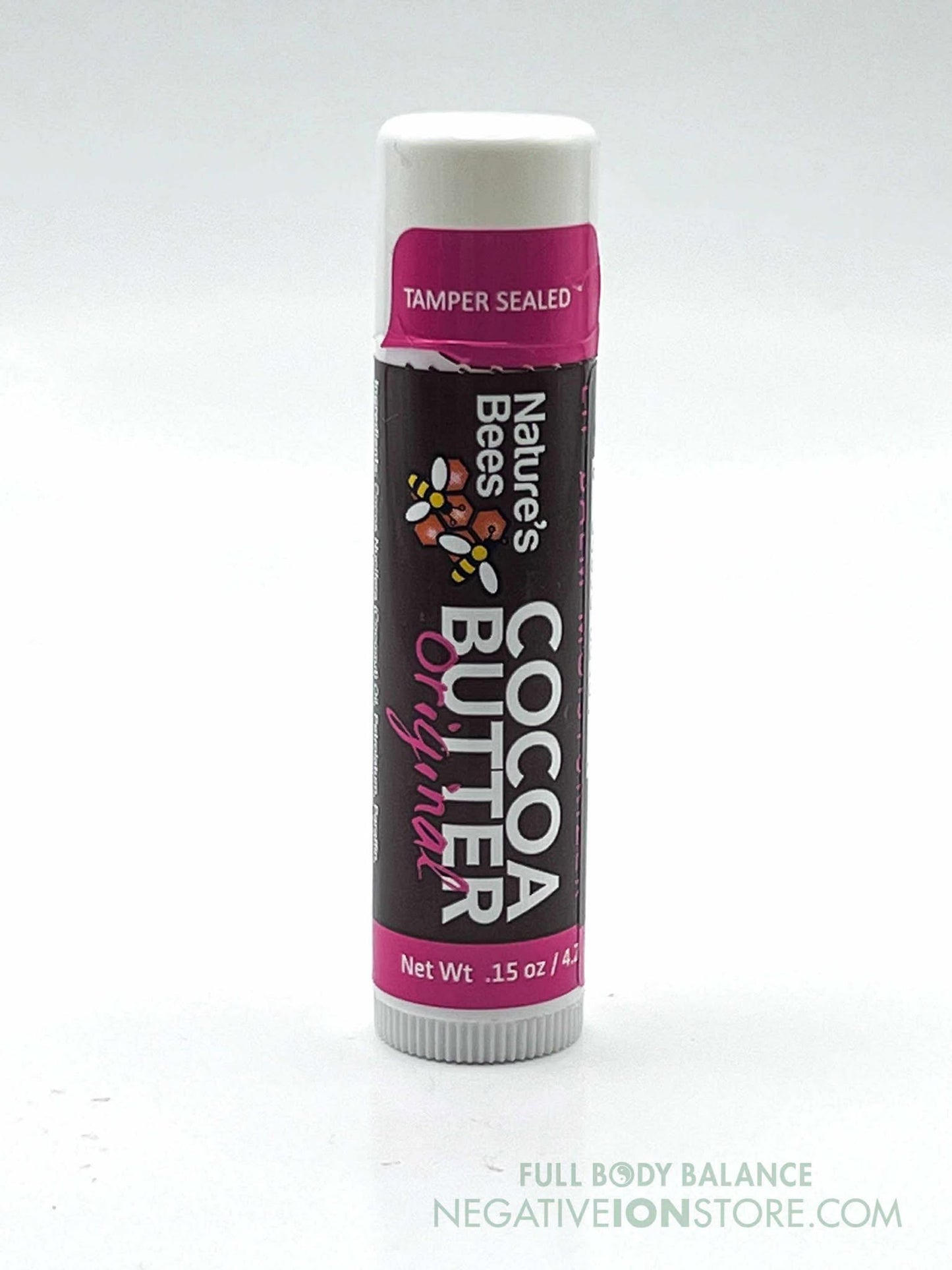Nature's Bee Cocoa Butter and Olive Oil Natural Lip Balm