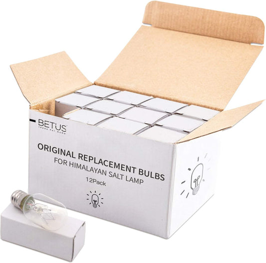 Himalayan Salt Lamp 15 Watt Bulb 12 pack