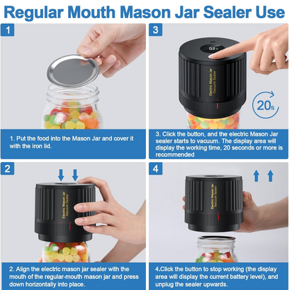 Mason Jar Vacuum Sealer