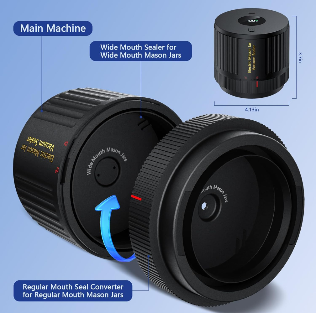 Mason Jar Vacuum Sealer