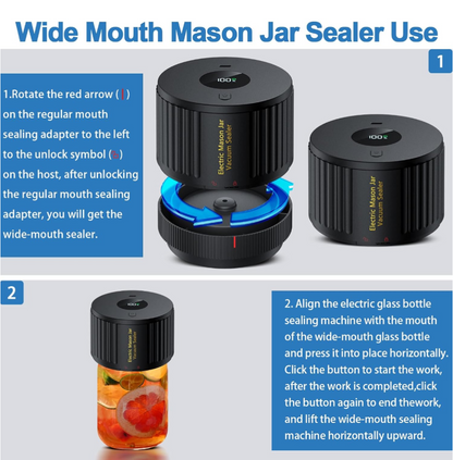 Mason Jar Vacuum Sealer