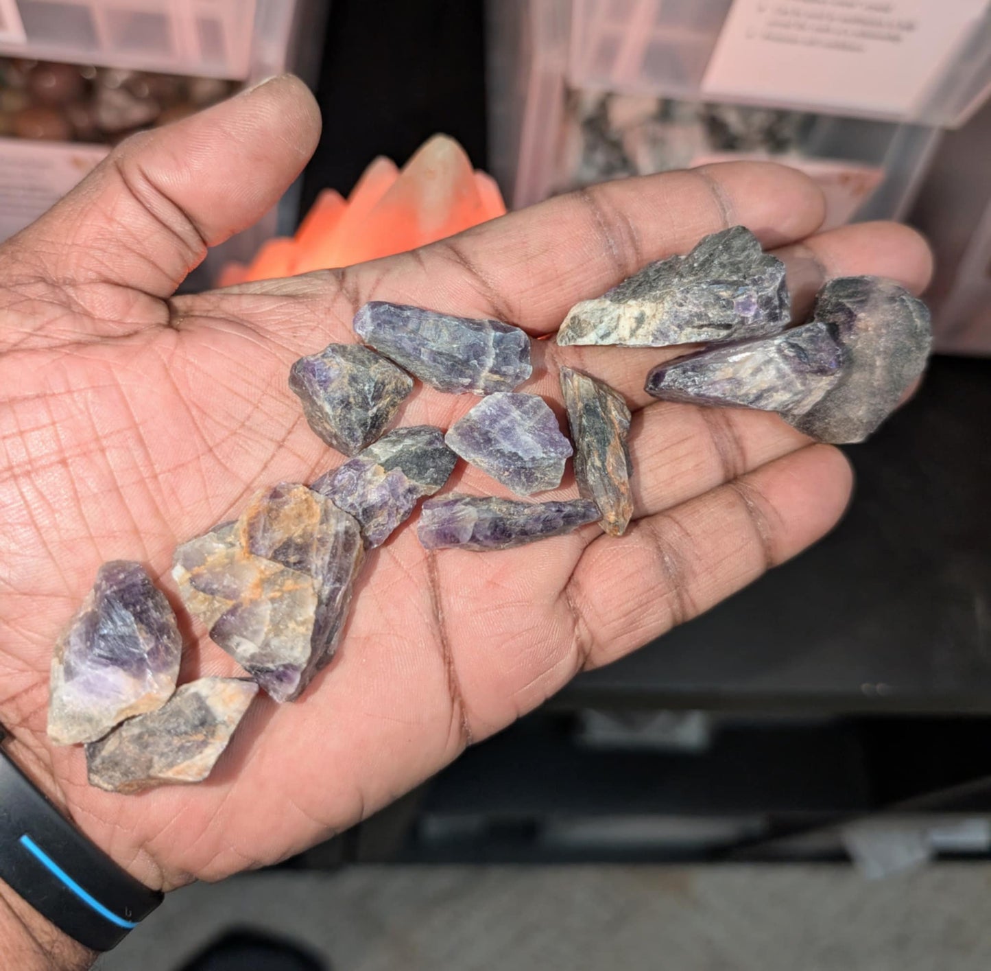 Amethyst Rough Small Crystal Gemstone