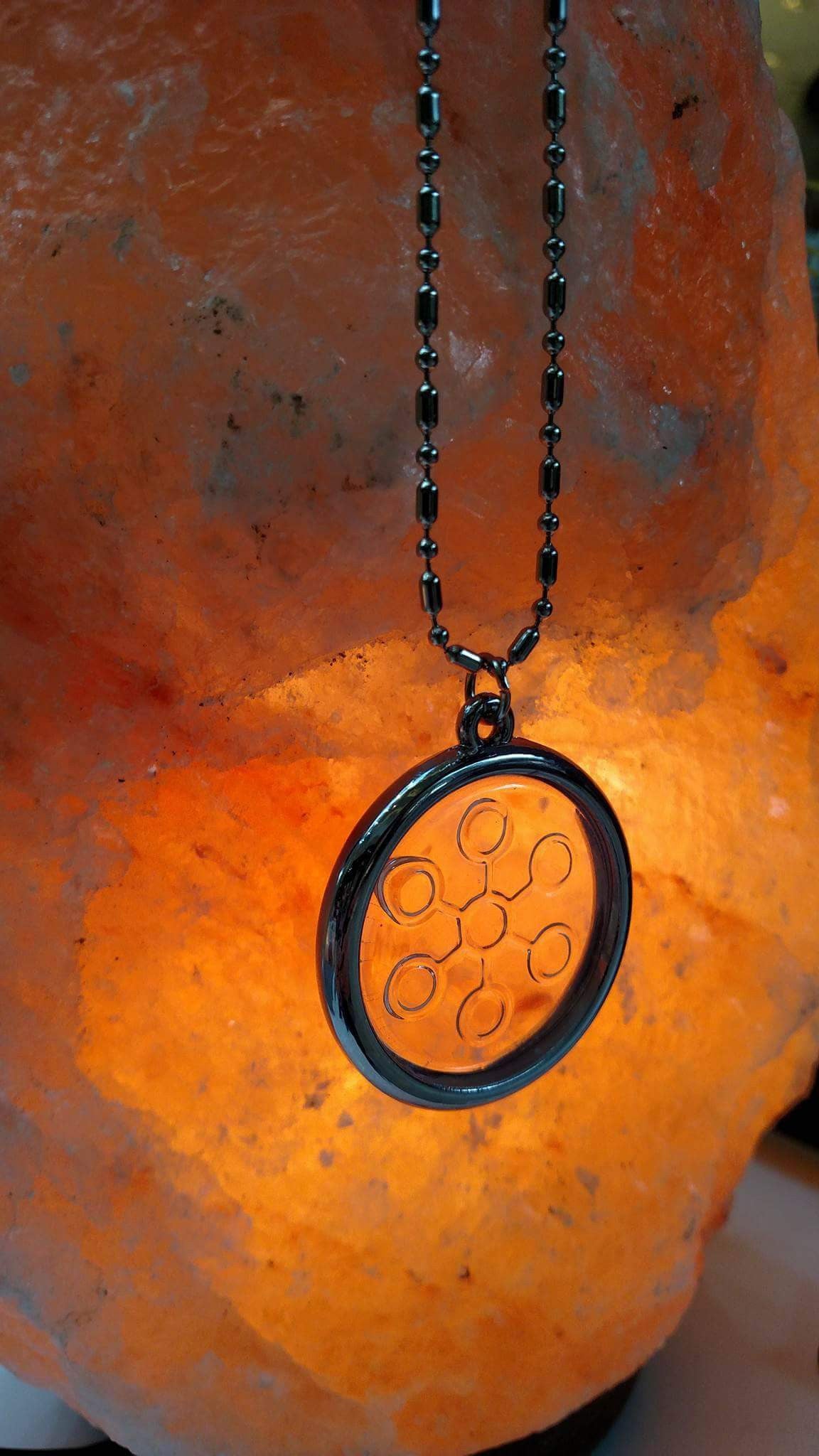 Negative Ion Bio Disc Energy Pendant
